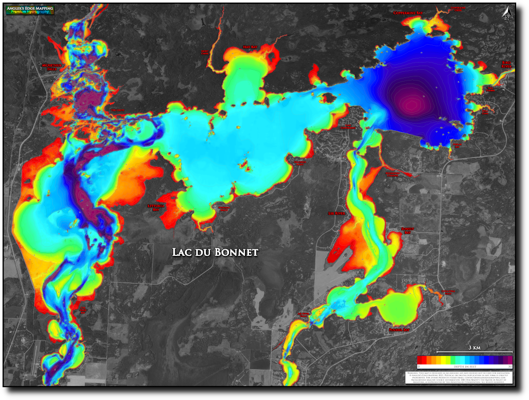 Best Manitoba Canada Lake Maps