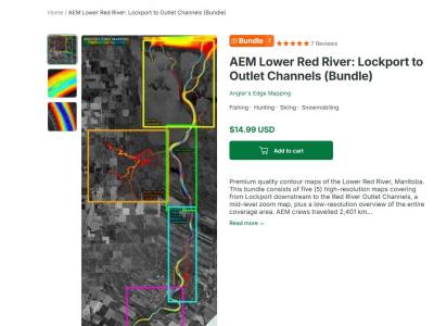 Red River Avenza Maps bundle preview image